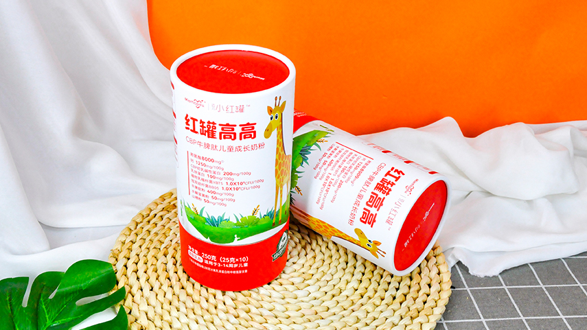 固體飲粉紙罐